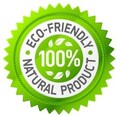 100% eco-friendly certificate